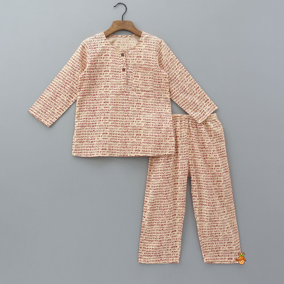 Pre Order: Traditional Script Print Sleepwear
