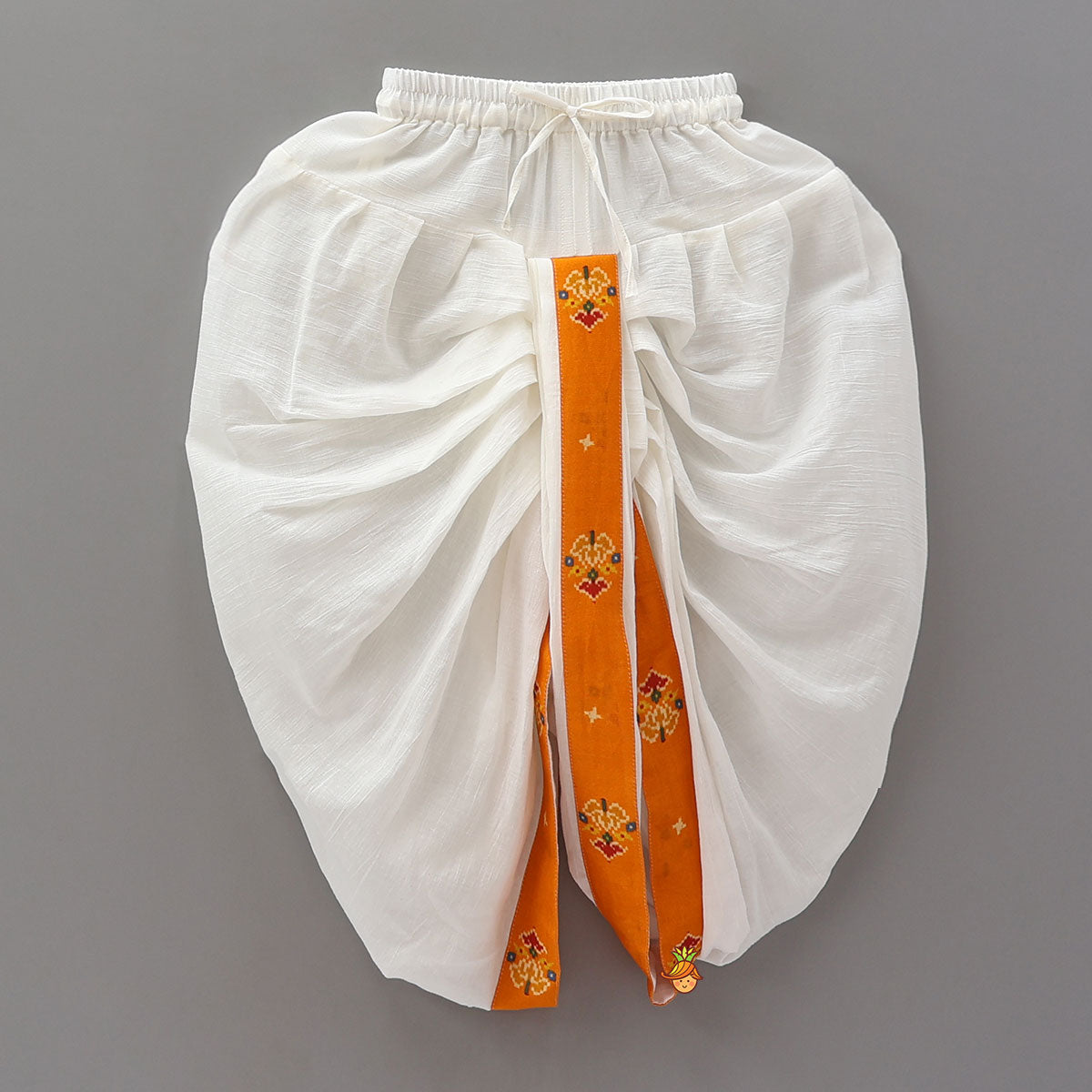 Pre Order: Knot-Tie Kurta And Dhoti