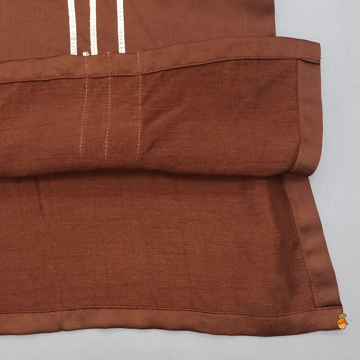 Pre Order: Potli Buttons Detail Kurta And Pyjama