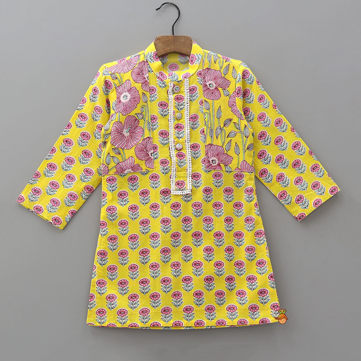 Pre Order: Soft Cotton Printed Kurta And Pyjama