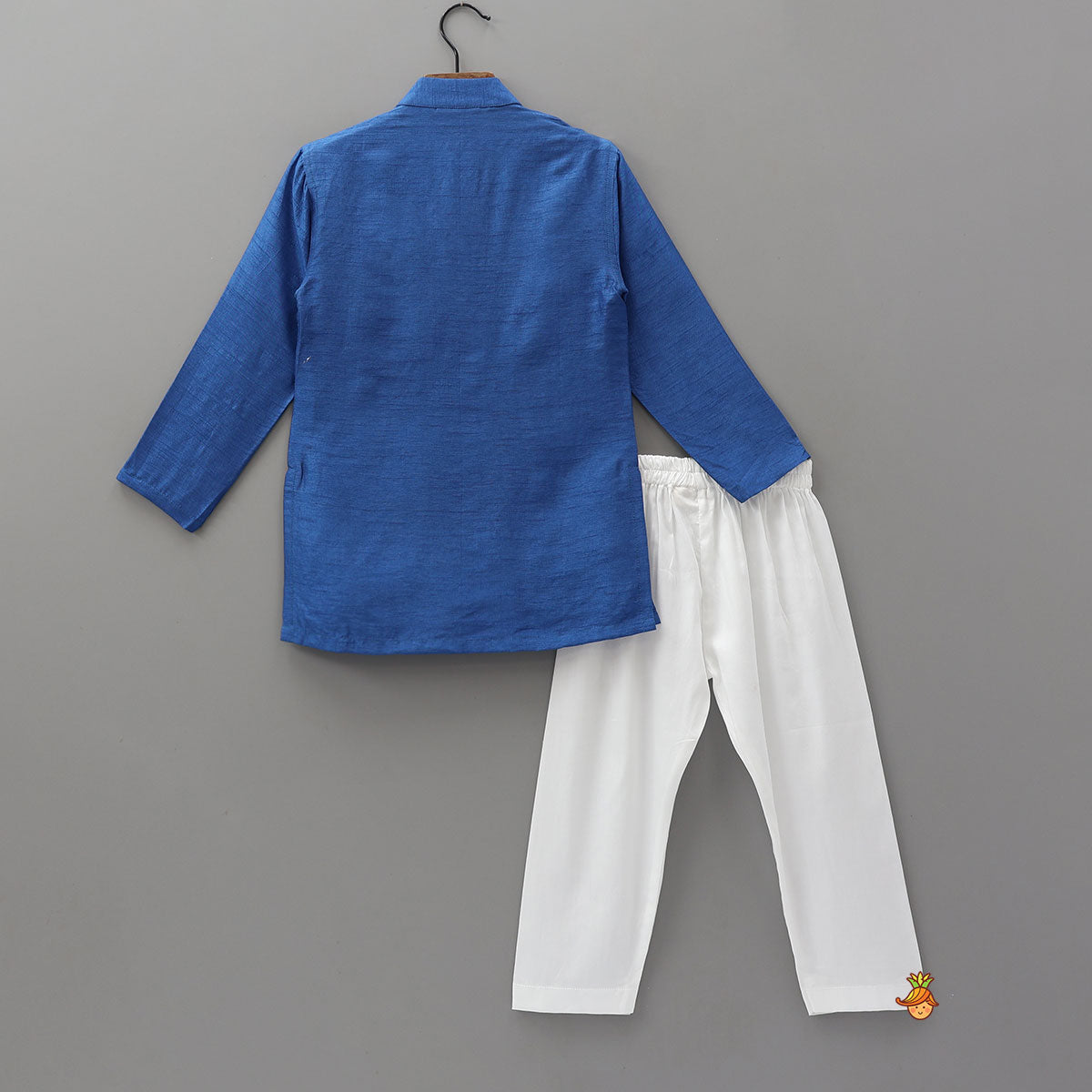 Pre Order: Applique Work Kurta And Pyjama