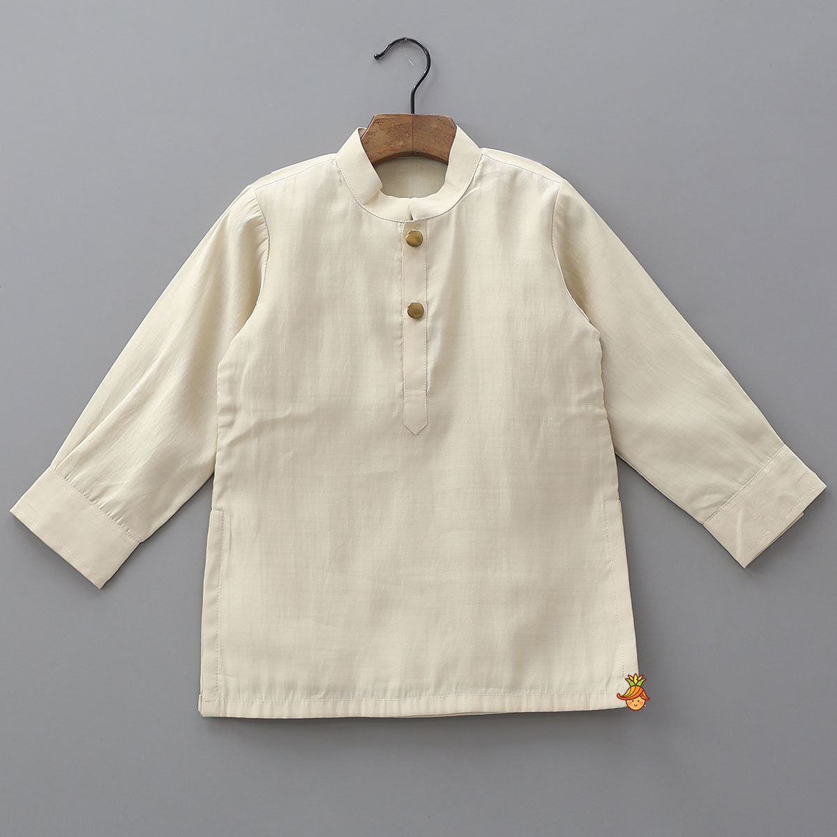 Pre Order: Ethnic Kurta With Contrasting Pocket Square Jacket And Pyjama