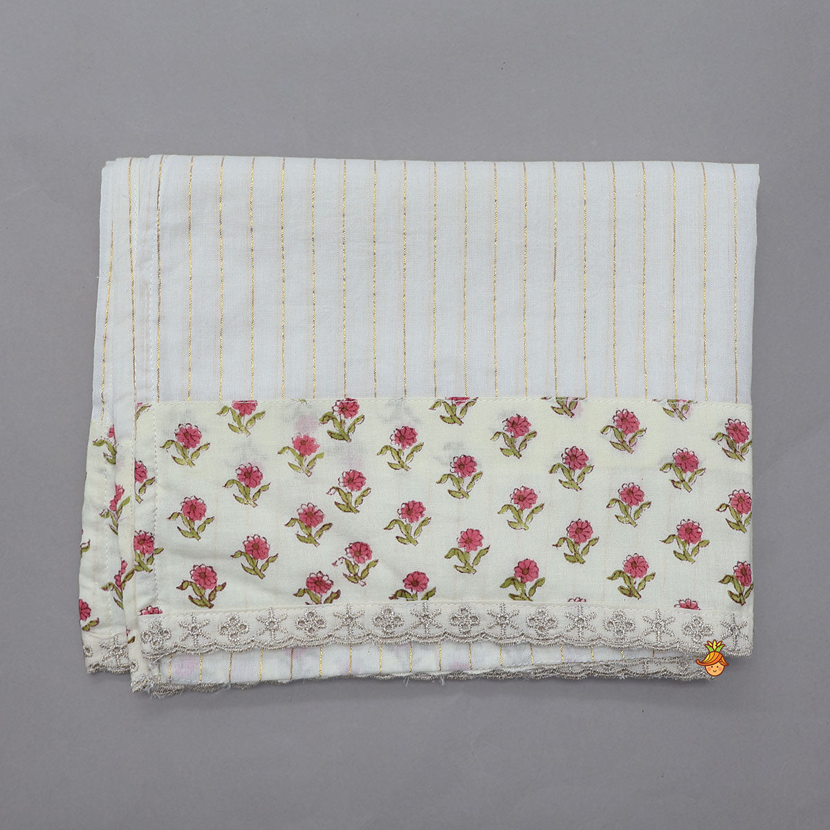Floral Stylish Kurti And Insert Pocket Sharara With Matching Dupatta