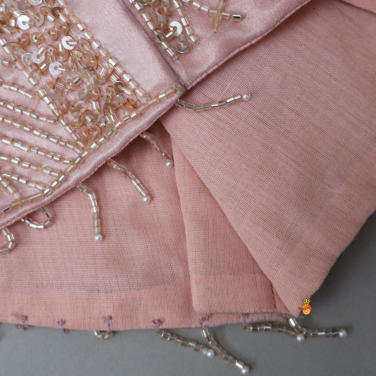 Pre Order: Gorgeous Sheen One Shoulder Crop Top And Lehenga With Stylish Ruffle Dupatta