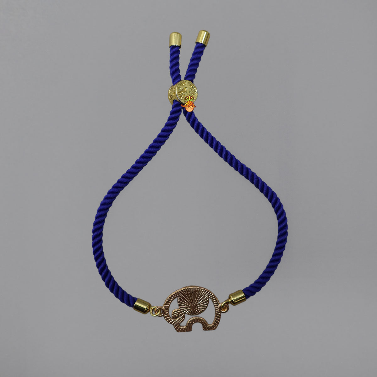 Twisted Cord Rakhi With Evil Eye Charm