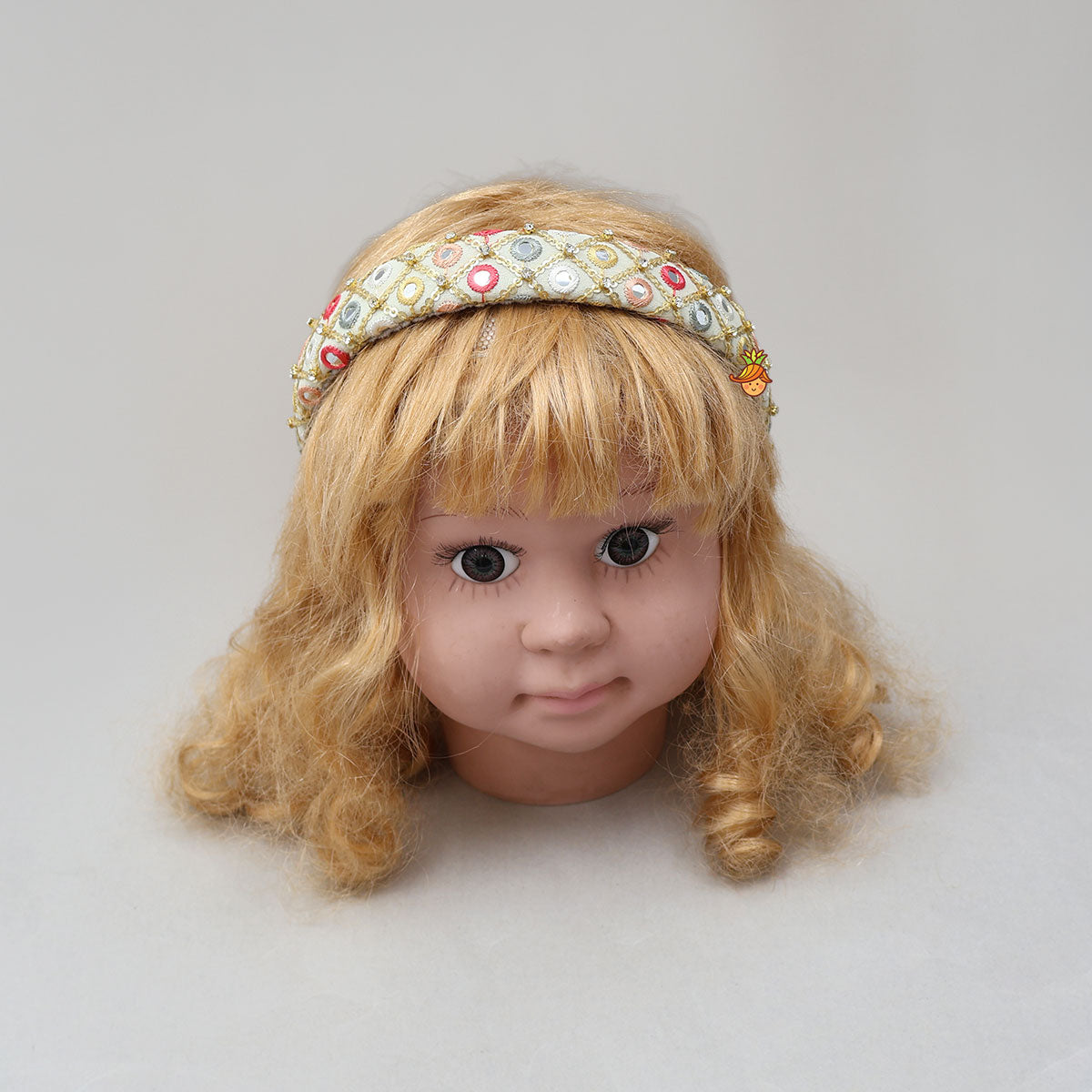 Faux Mirror Work Hair Band