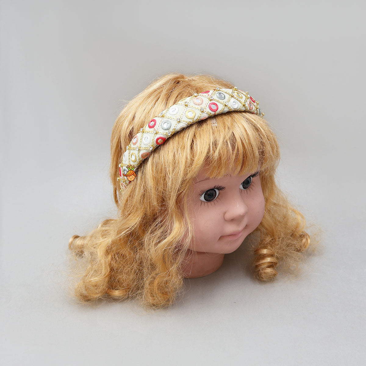 Faux Mirror Work Hair Band