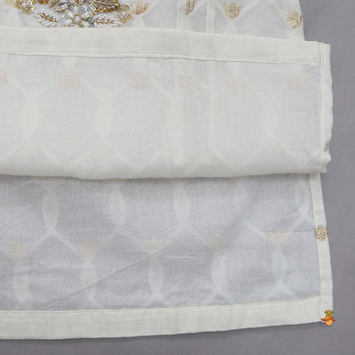 Pre Order: Intricate Cut Dana And Sequin Embroidered Kurta With Pyjama