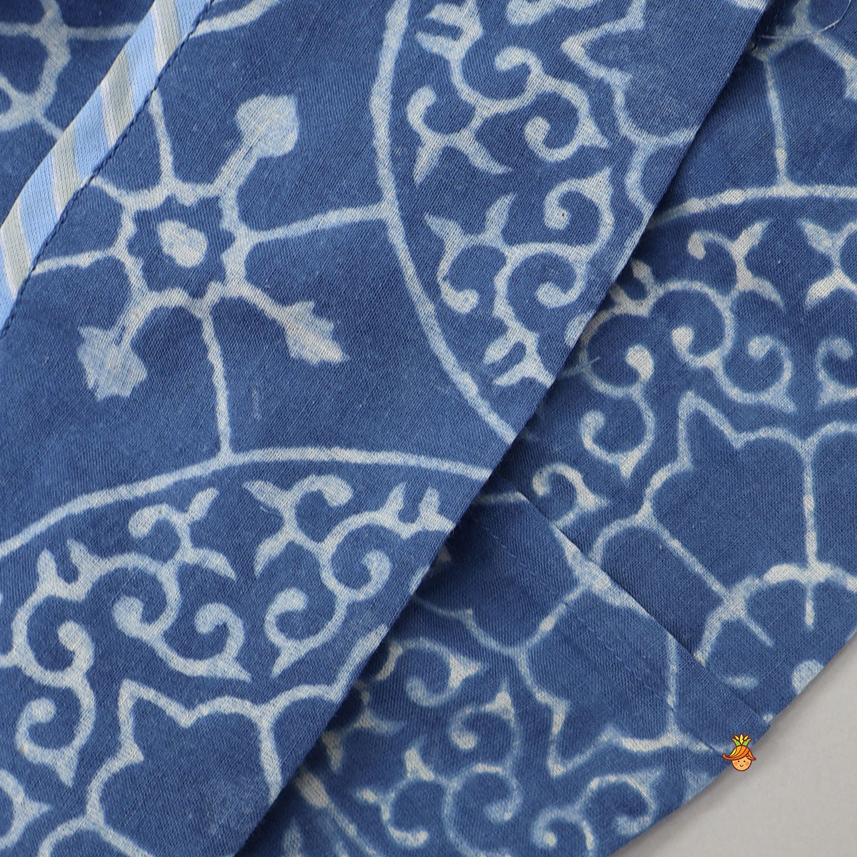 Pocket Detail Printed Kurti And Sharara