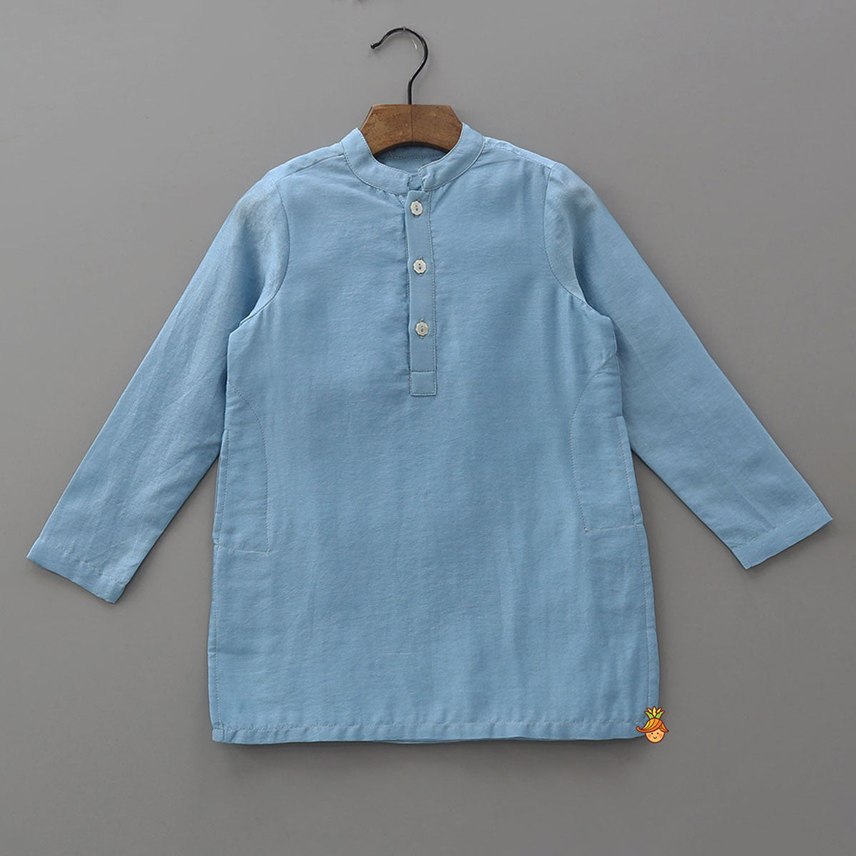 Pre Order: Ethnic Kurta With Fish Motif Embroidered Jacket And Pyjama