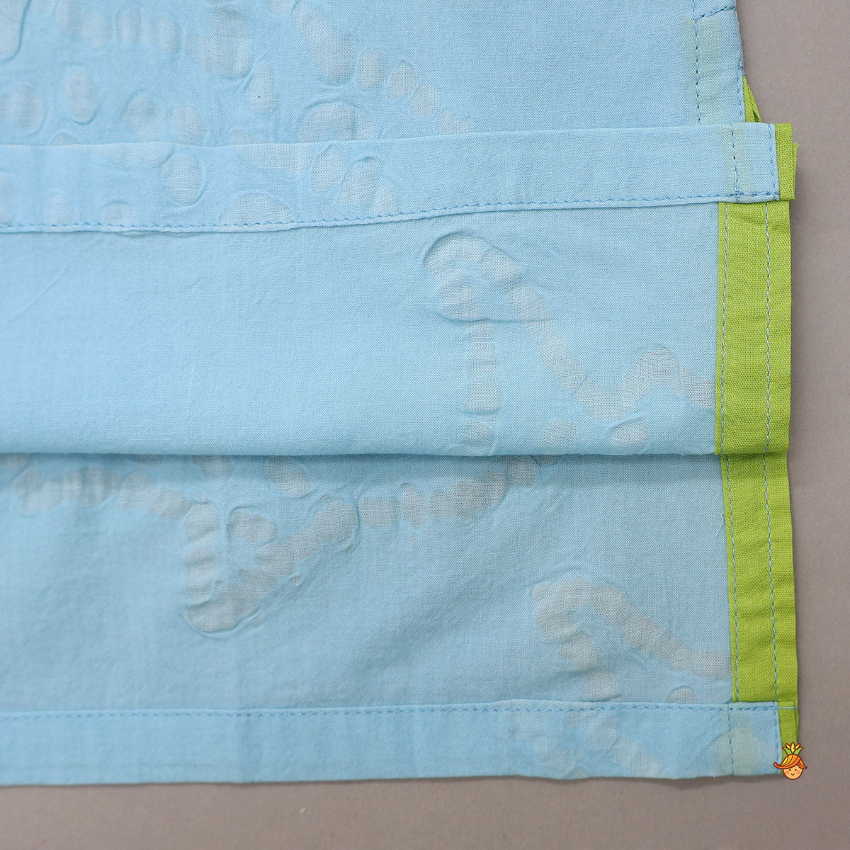 Pre Order: Embossed Pattern Kurta And Pyjama
