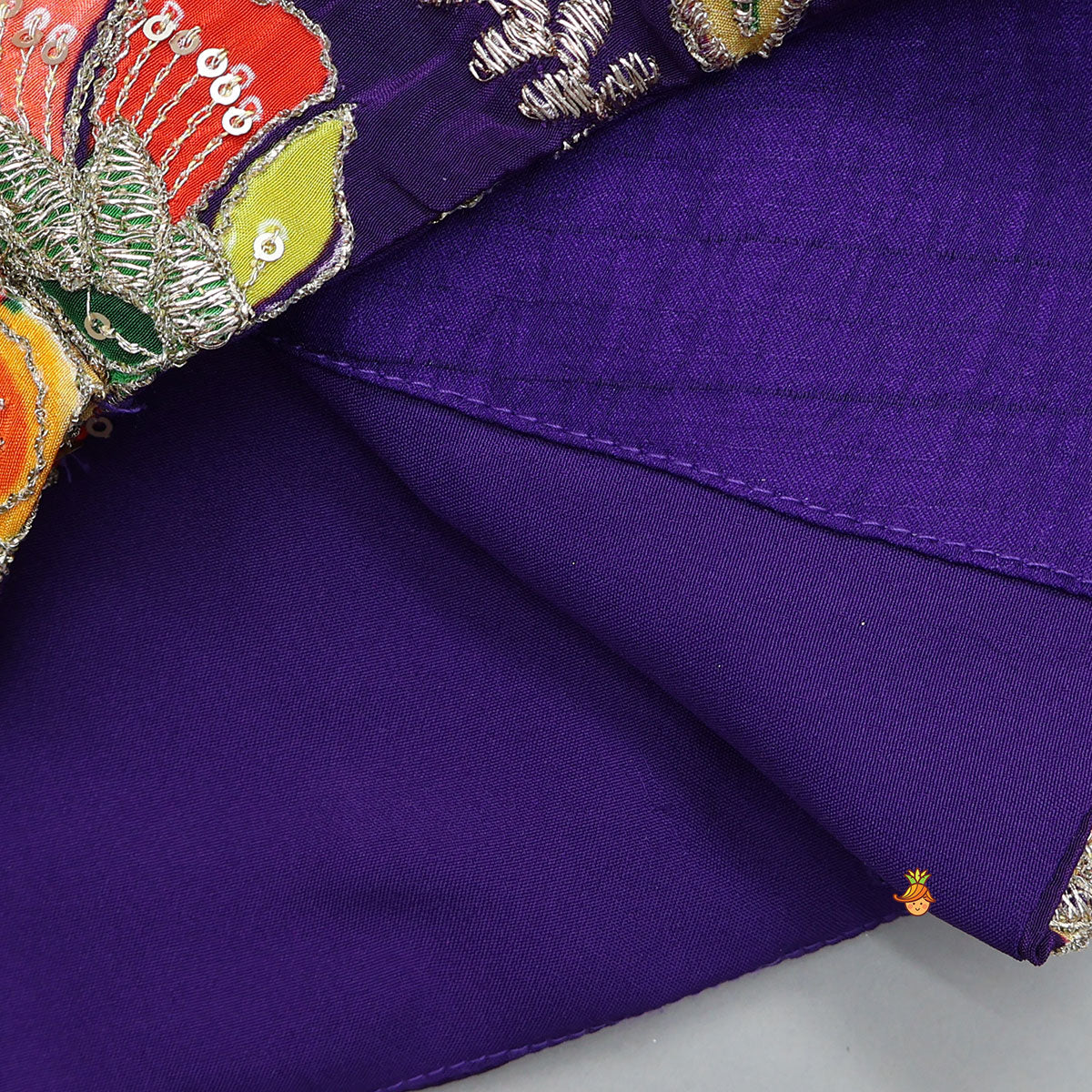 Stunning Embroidered Blazer Style Top And Tassel Detailed Lehenga