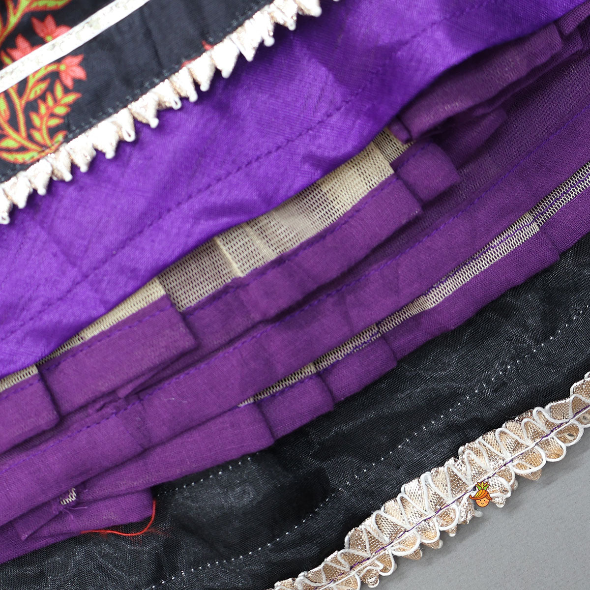 Pre Order: Stylish Bandhani Printed Festive Crop Top And Lehenga