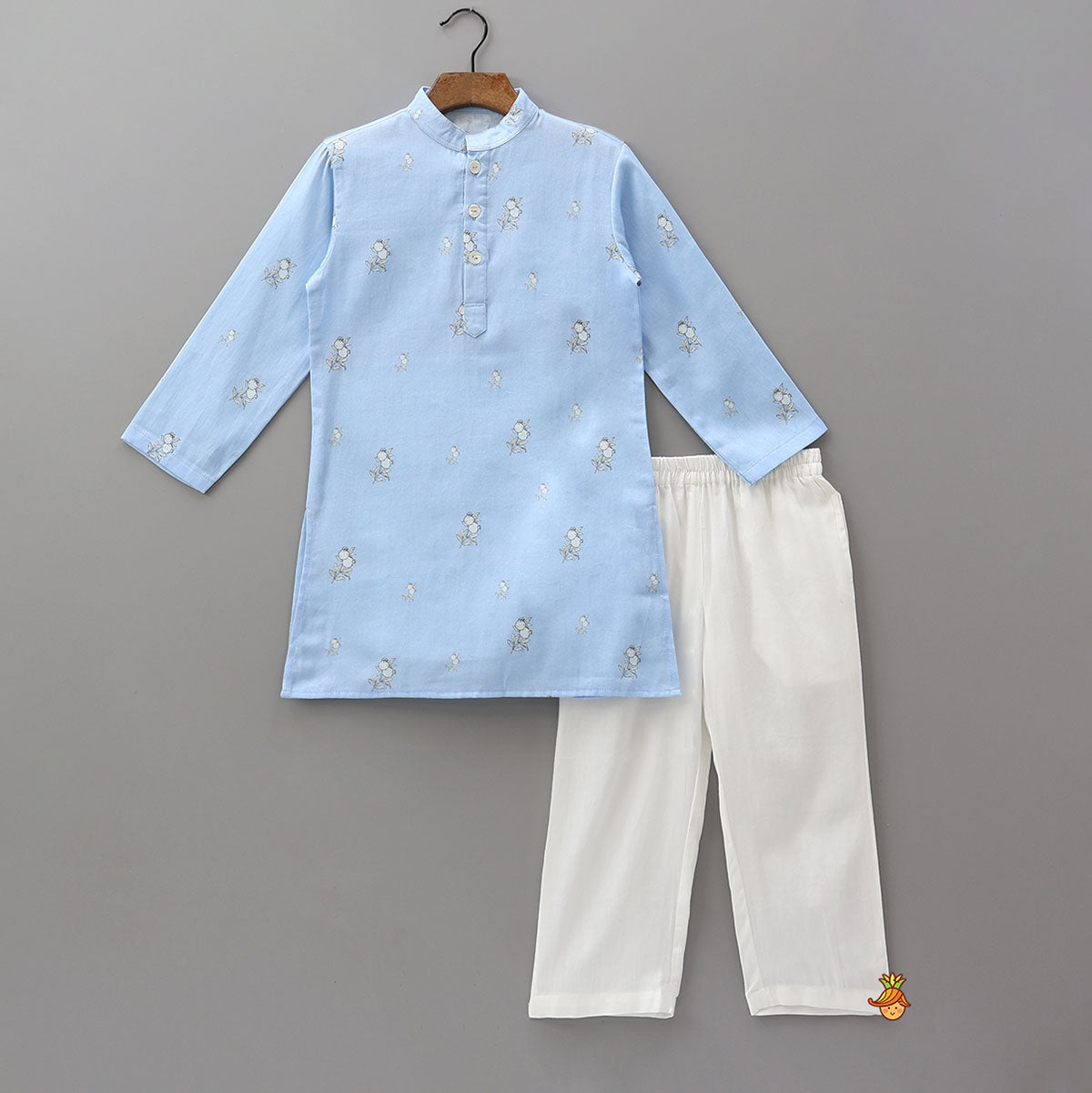 Pre Order: Soft And Comfortable Printed Kurta With Pyjama