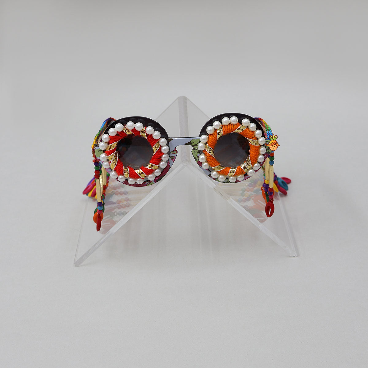 Single Pair Of Vibrant Navratri Sunglasses For 3+ Years