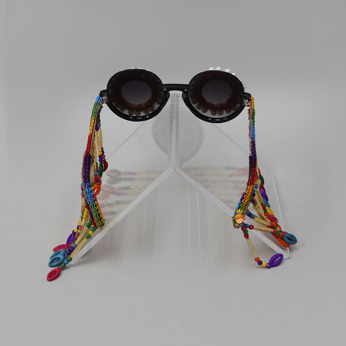 Single Pair Of Vibrant Navratri Sunglasses For 3+ Years