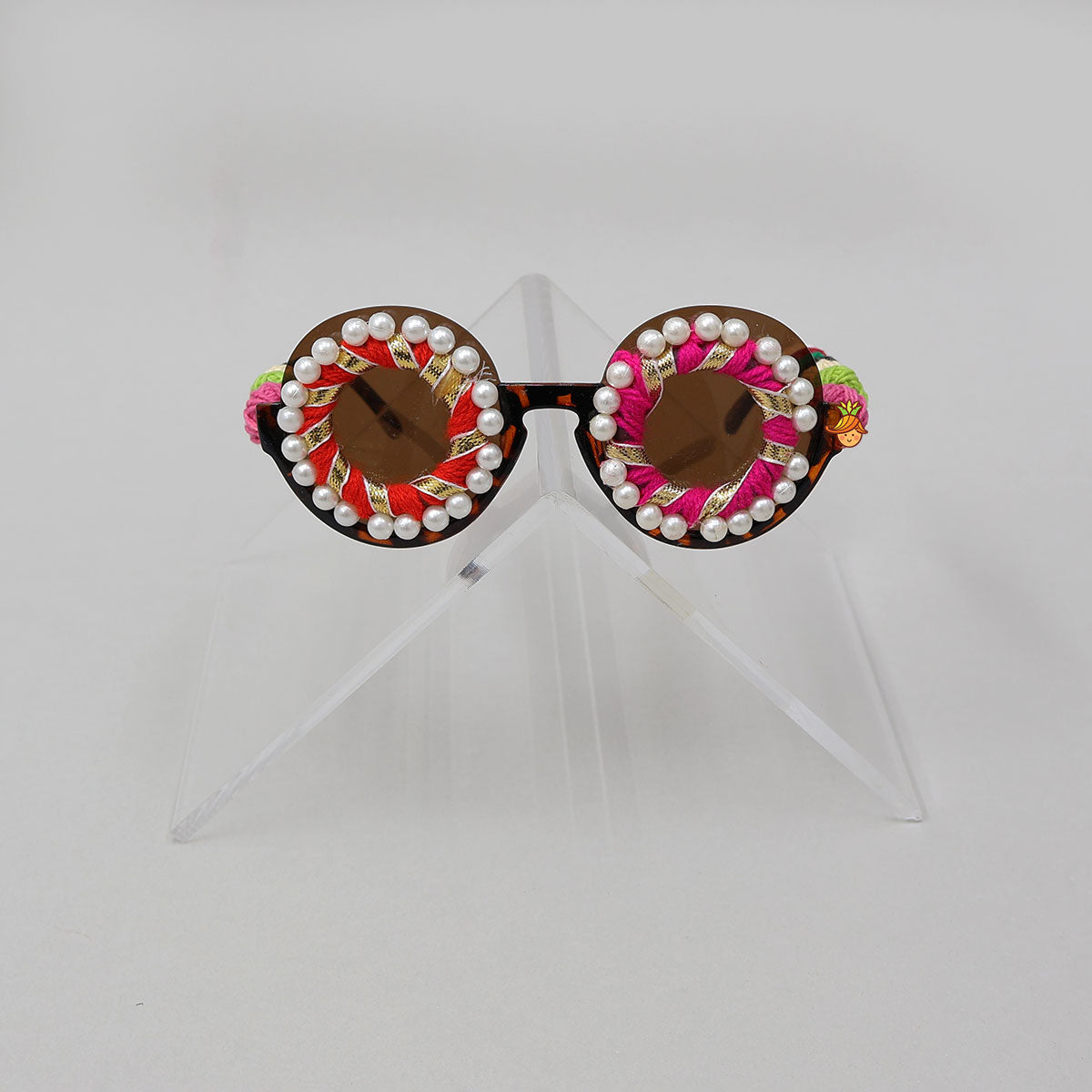 Single Pair Of Playful Navratri Sunglasses For 3+ Years