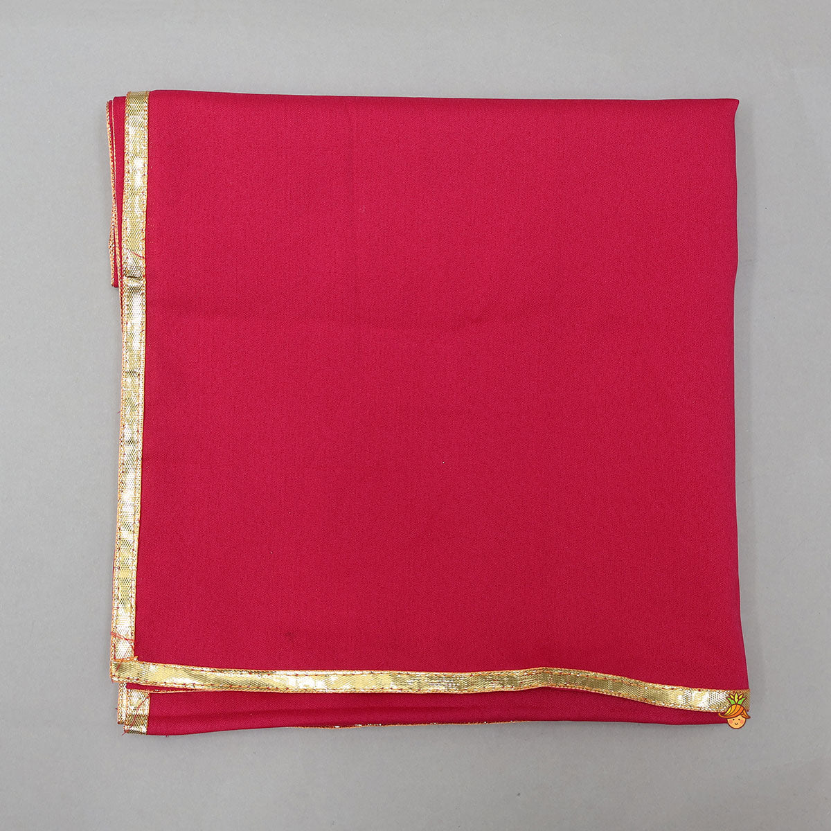 Shimmery Festive Kurti With Salwar And Dupatta With Hand Accessory