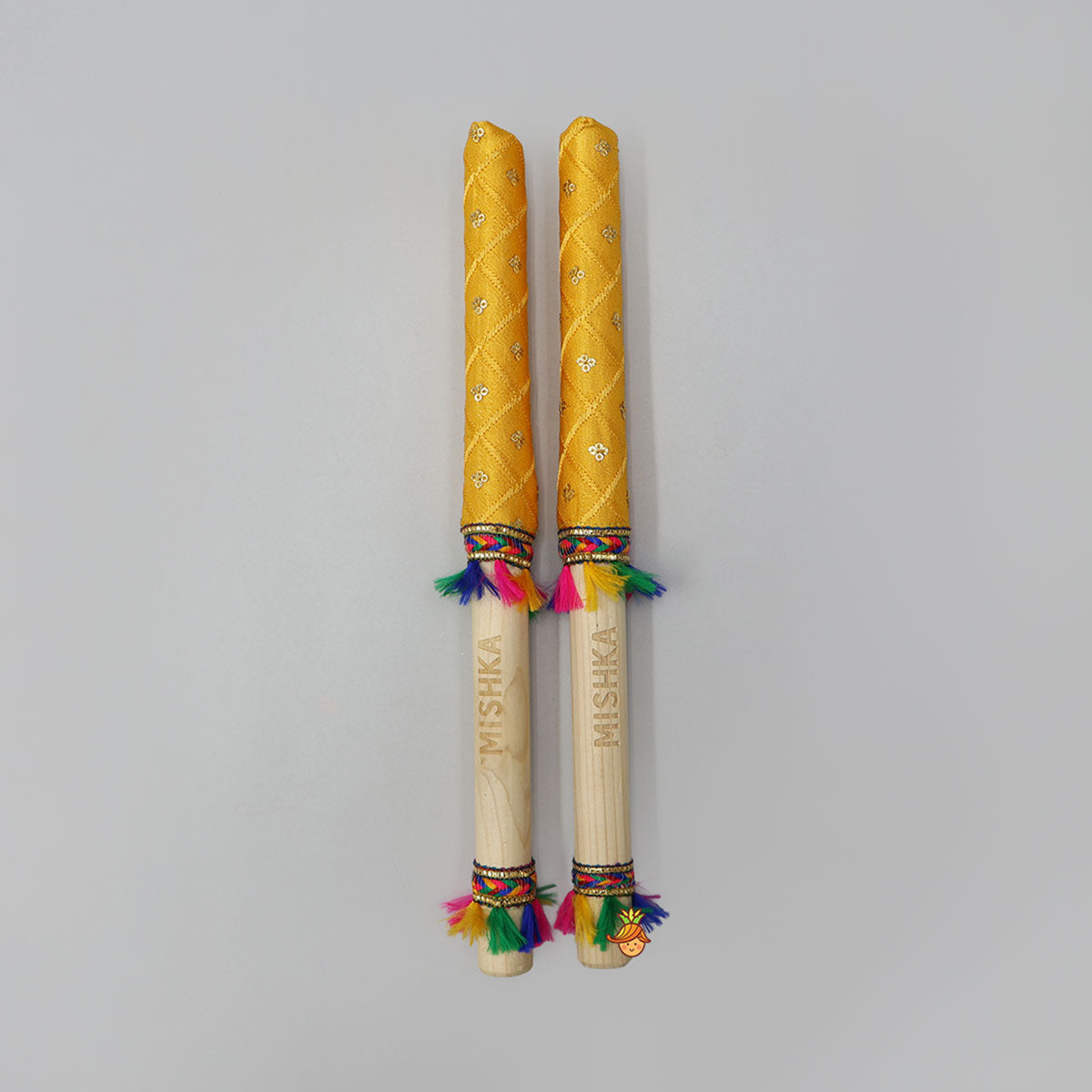 Pre Order: Vibrant Festive Name Personalizable Dandiya Sticks
