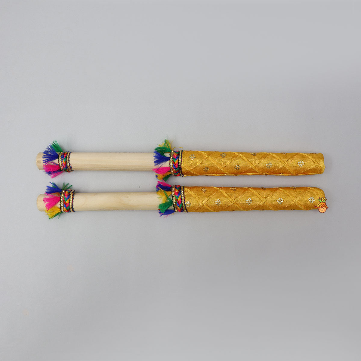 Pre Order: Vibrant Festive Name Personalizable Dandiya Sticks