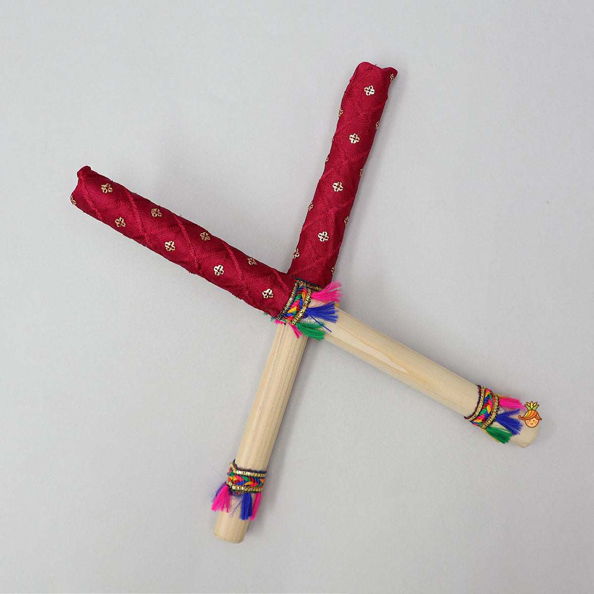 Pre Order: Elegant Festive Name Personalizable Dandiya Sticks