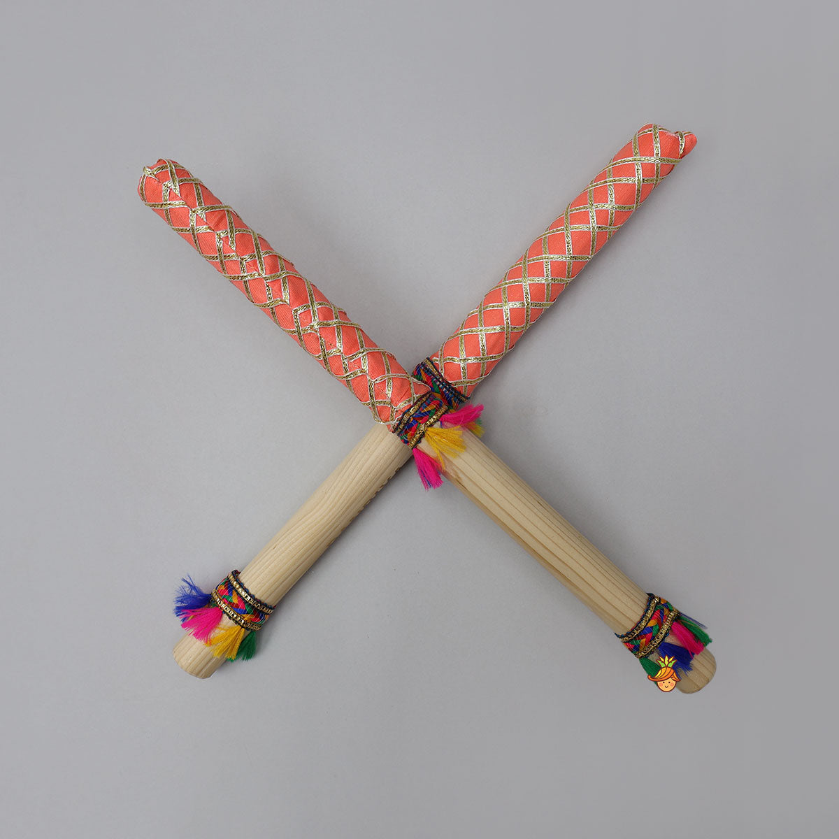 Pre Order: Traditional Festive Name Personalizable Dandiya Sticks