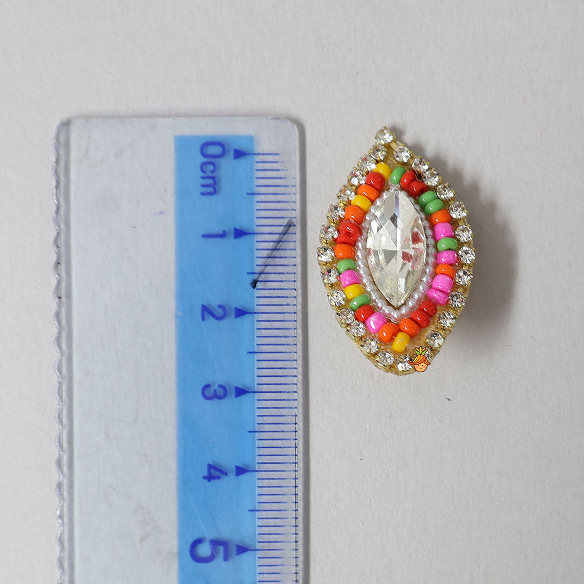Colourful Beaded Hair Clips