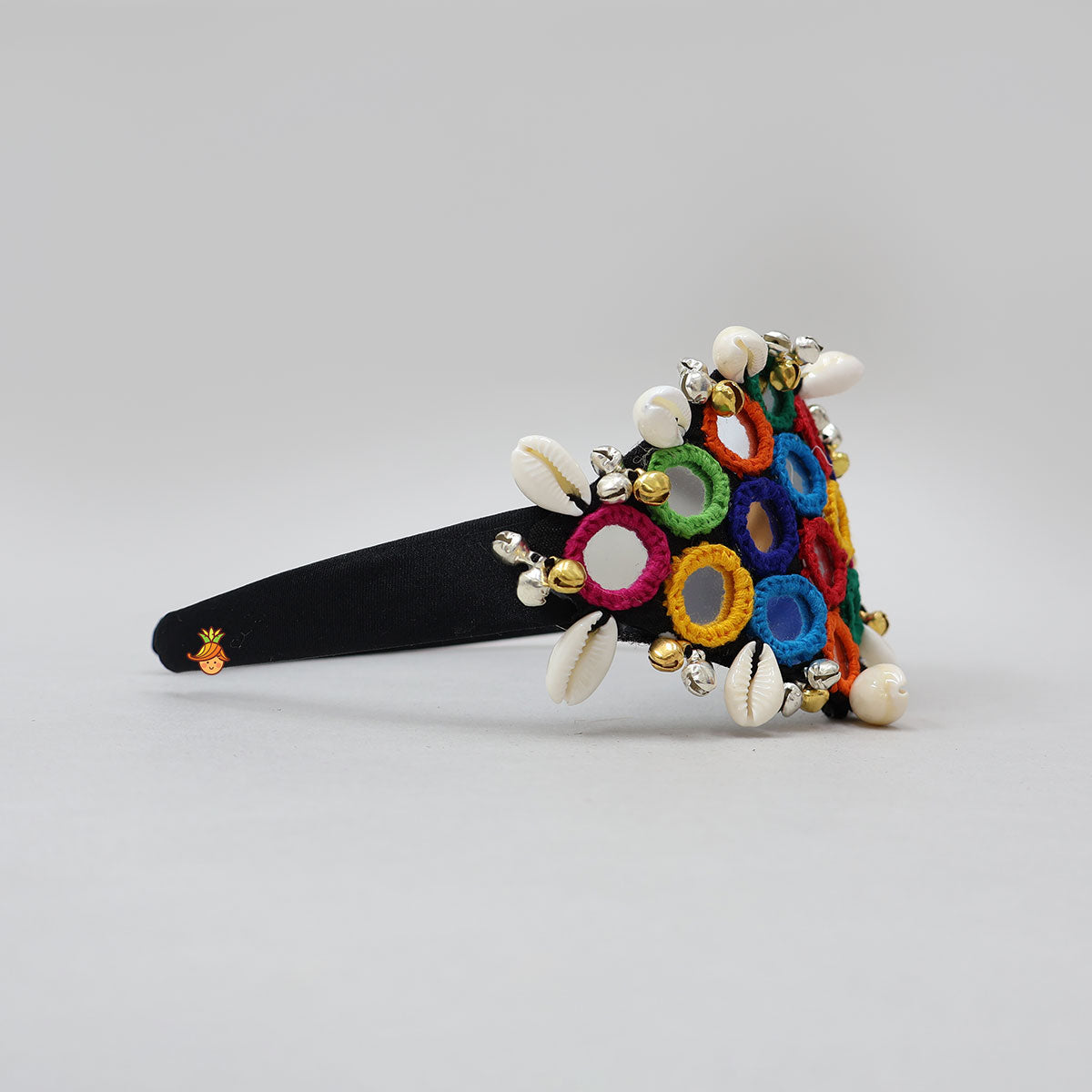 Elegant Mirror Work Hair Band