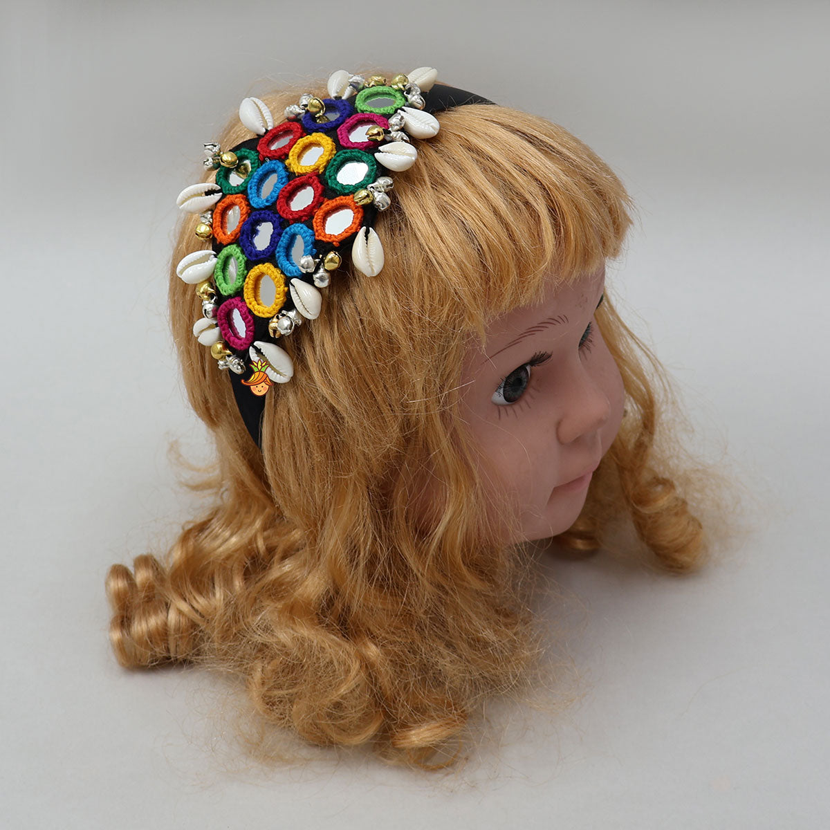 Elegant Mirror Work Hair Band
