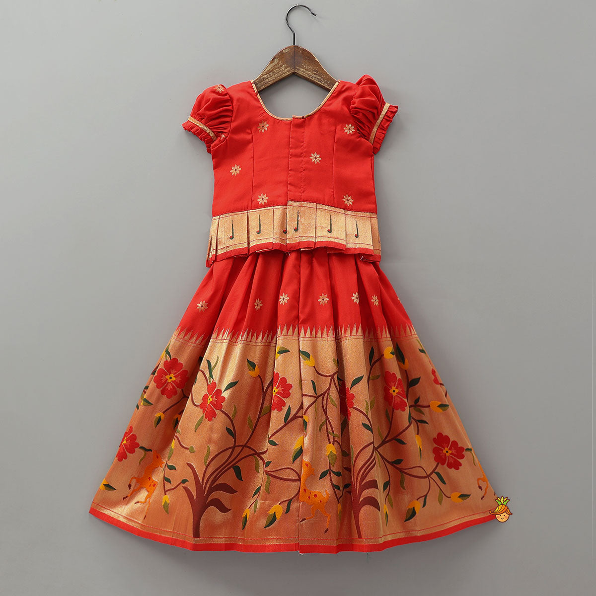 Pre Order: Festive Peplum Top With Bodice Skirt