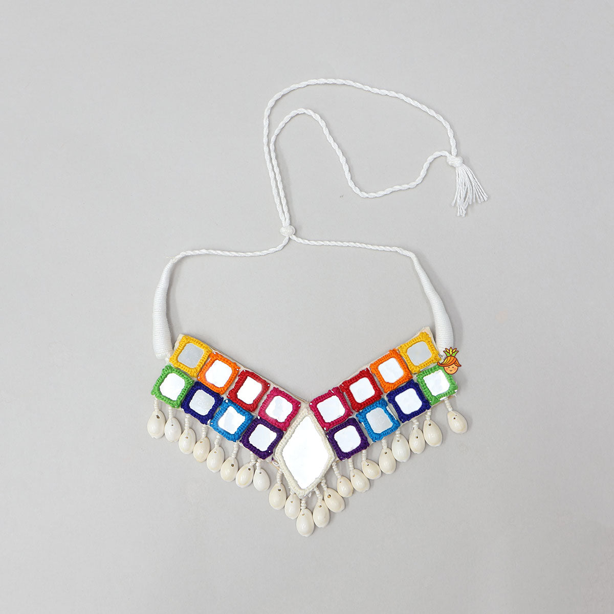 Gorgeous Mirror Embellished Necklace