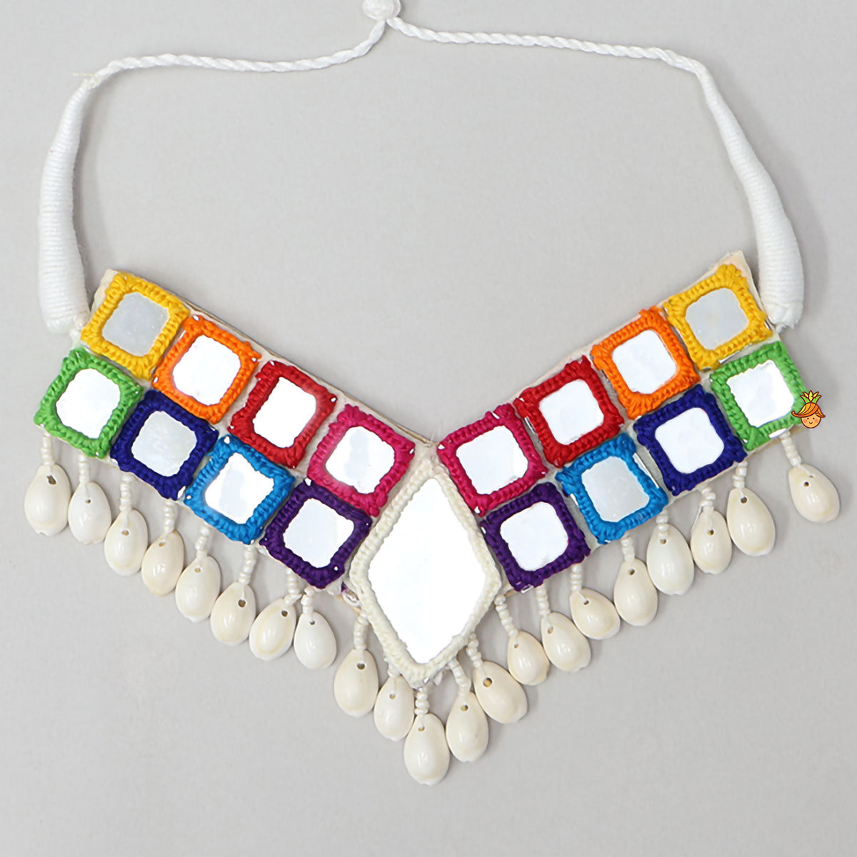 Gorgeous Mirror Embellished Necklace