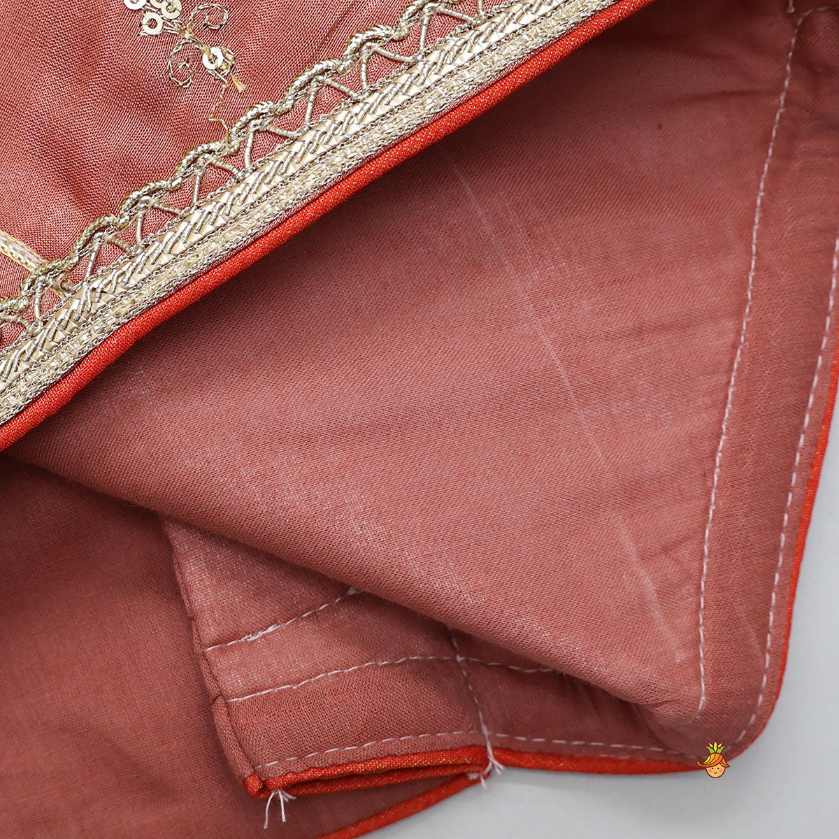 Pre Order: Elegant Embellished Top With Flared Lehenga And Dupatta