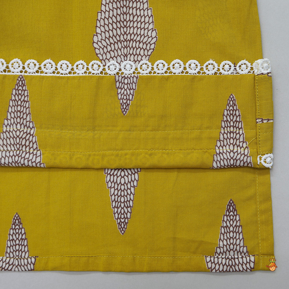 Pre Order: V Neck Kurti With Farsi Pant And Dupatta