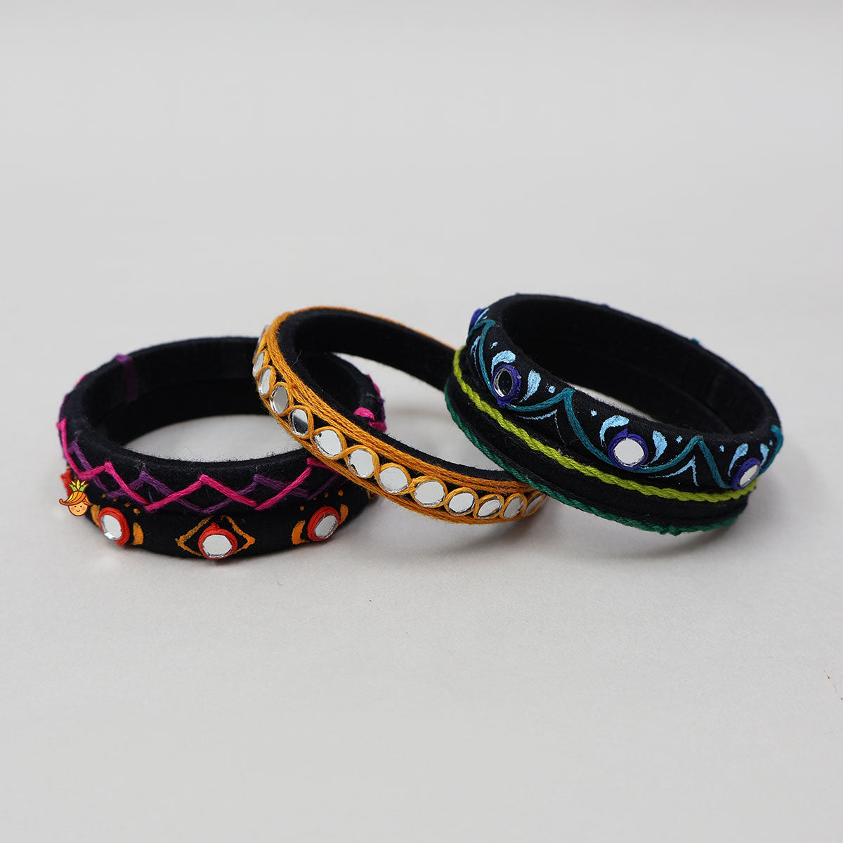 Mirror Embellished Handcrafted Bangles