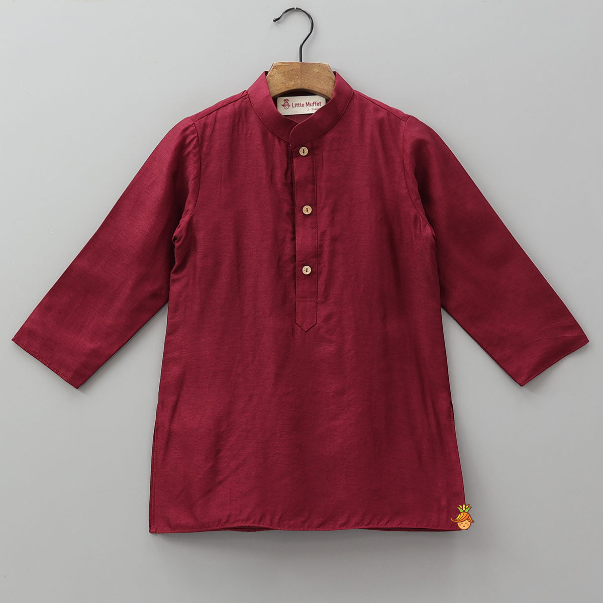 Pre Order: Ethnic Kurta With Gota Leaf Work Jacket And Pyjama