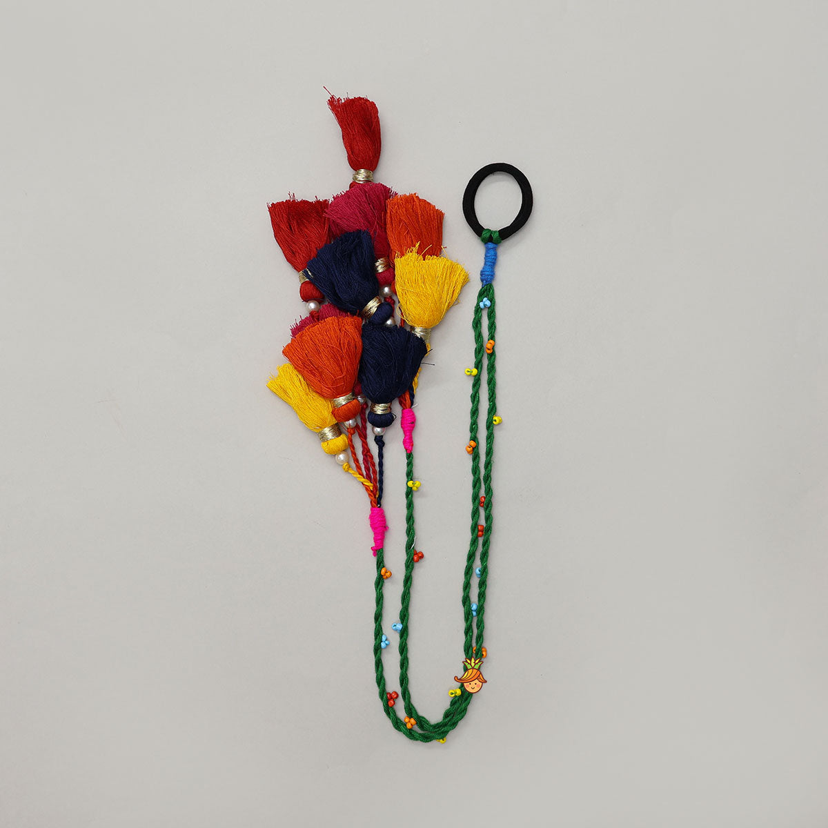 Stunning Beaded Fringe Tassel Hair Tie Parandi