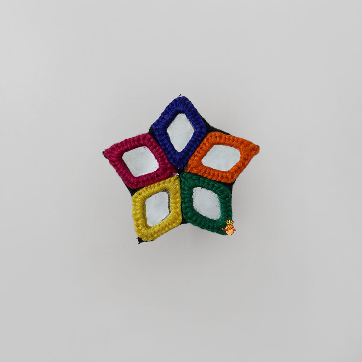 Elegant Faux Mirror Embellished Ring