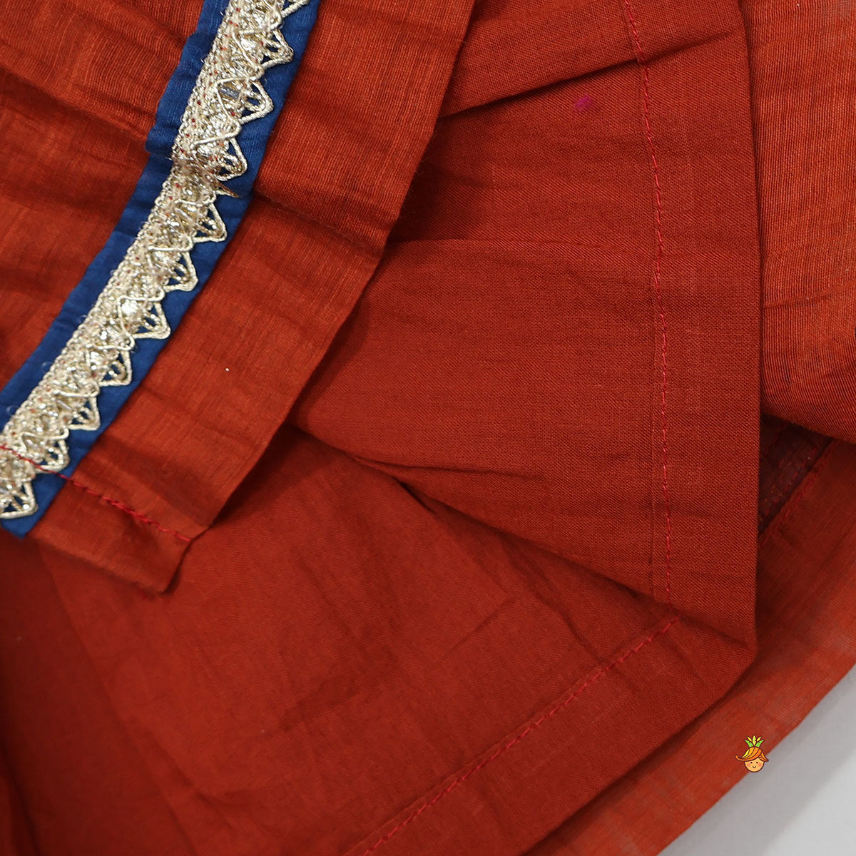Pre Order: Yoke Embroidered Kurti And Sharara With Dupatta