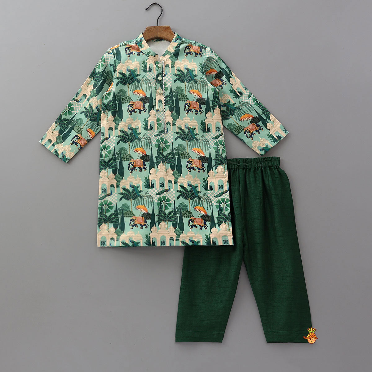 Pre Order: Exquisite Printed Kurta With Pyjama
