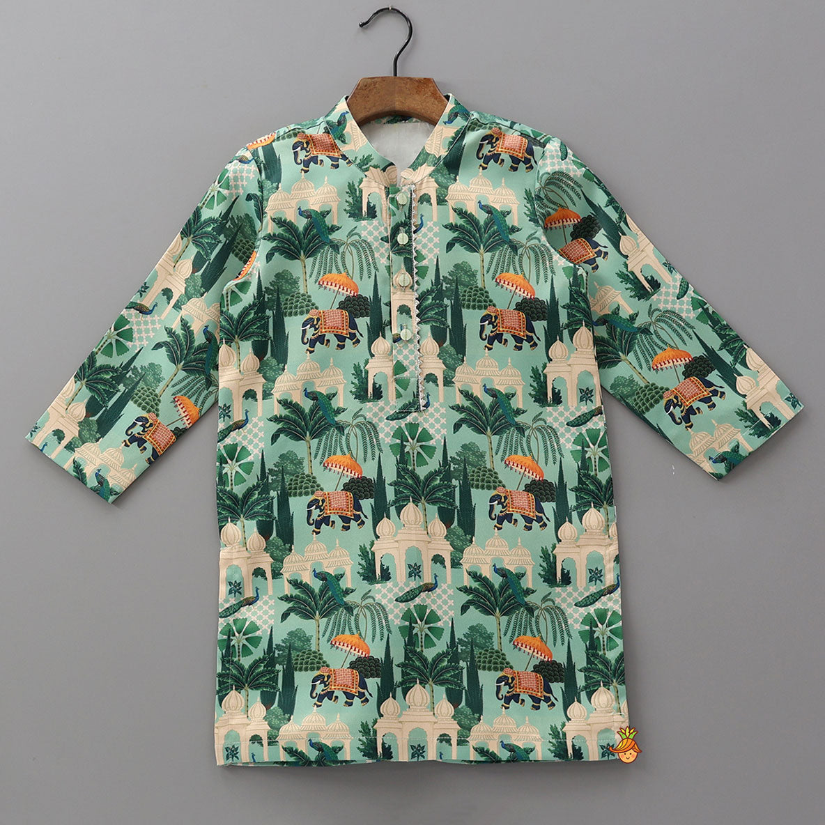 Pre Order: Exquisite Printed Kurta With Pyjama