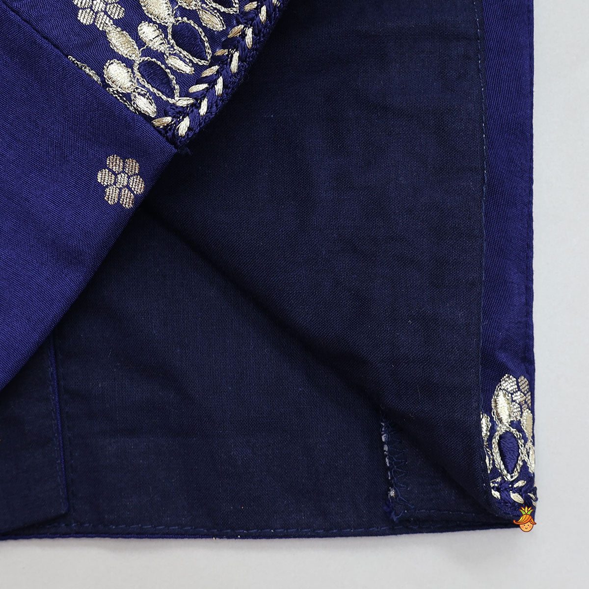 Pre Order: Floral Motif Embellished Crop Top And Lehenga With Dupatta