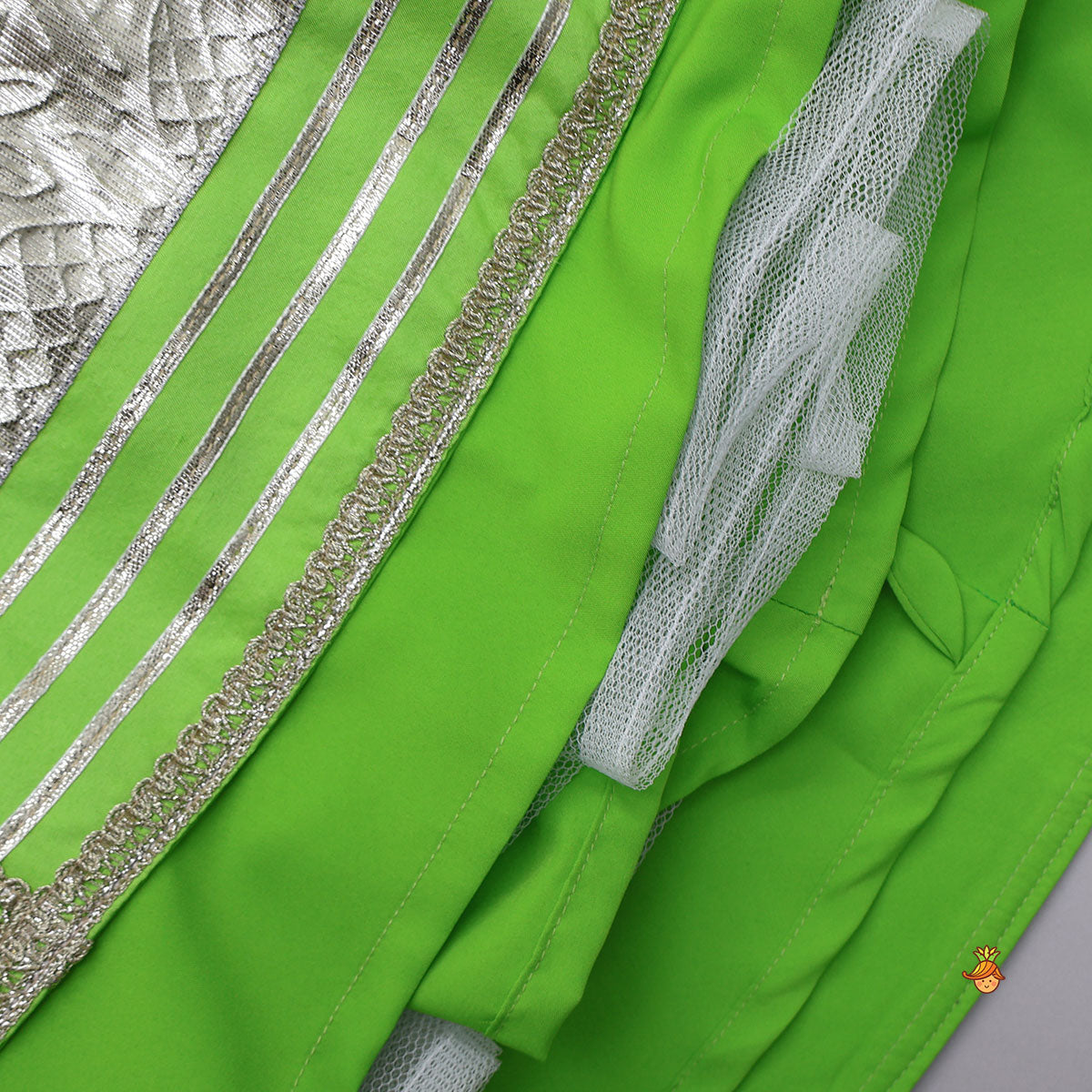 Pre Order: Stylish Embellished Crop Top With Lehenga