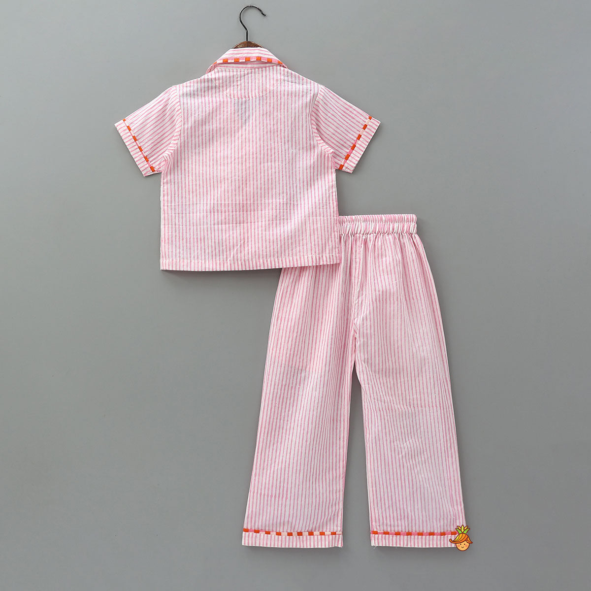 Pre Order: Striped Printed Floral Sleepwear