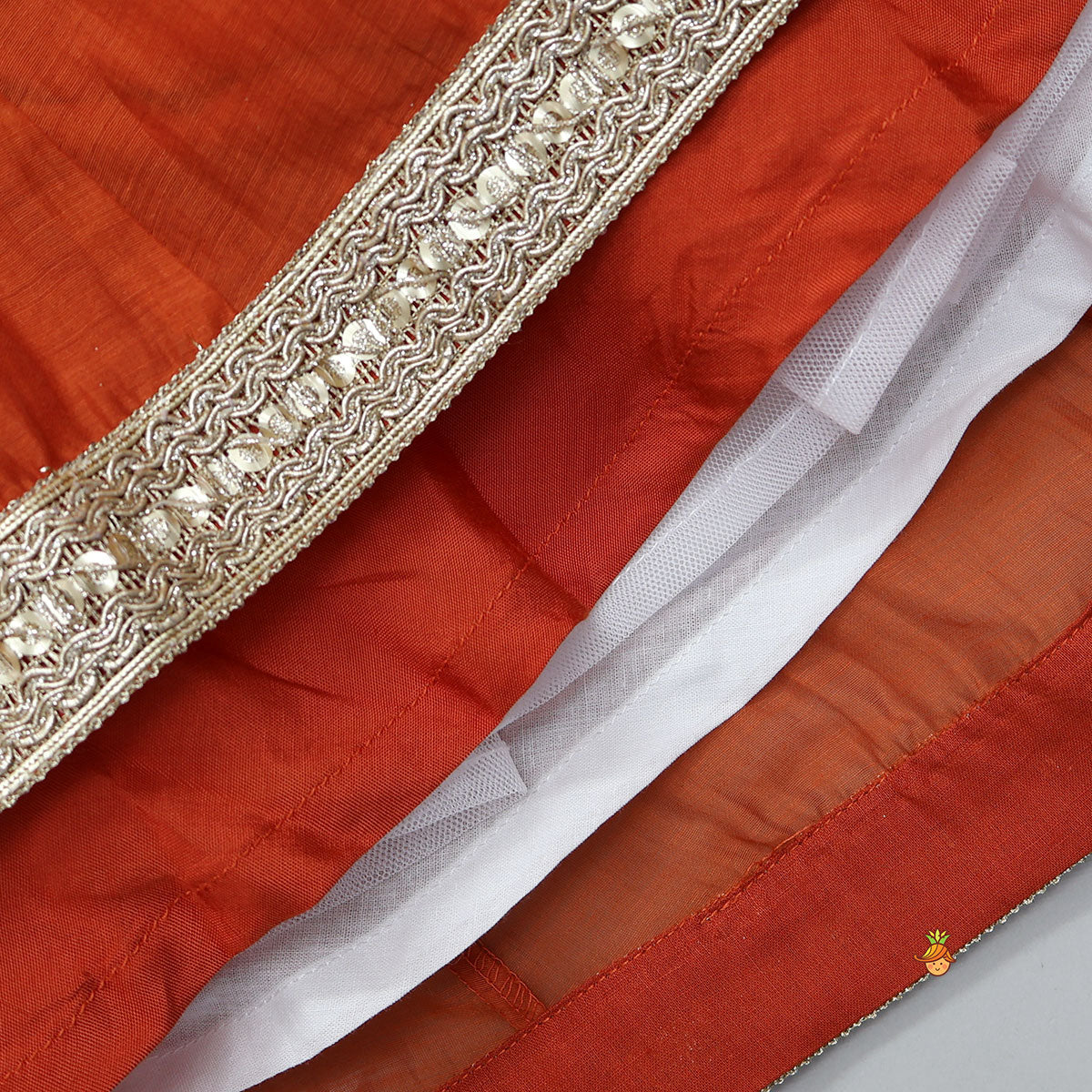 Pre Order: Classic Flap Anarkali With Dupatta And Potli Bag