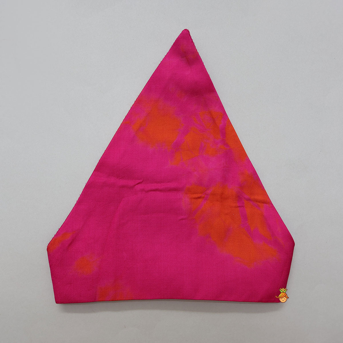 Pre Order: Shibori Printed Stylish Top And Lehenga With Bandana