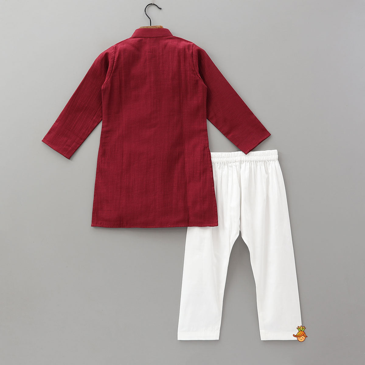 Pre Order: Contrasting Patchwork Ethnic Kurta And Pyjama