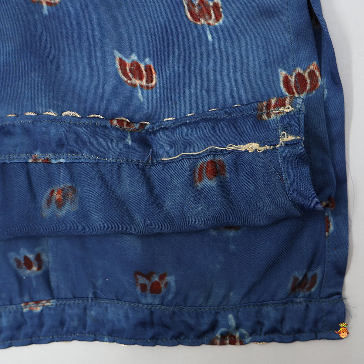 Pre Order: Floral Booti Printed Kurti And Salwar