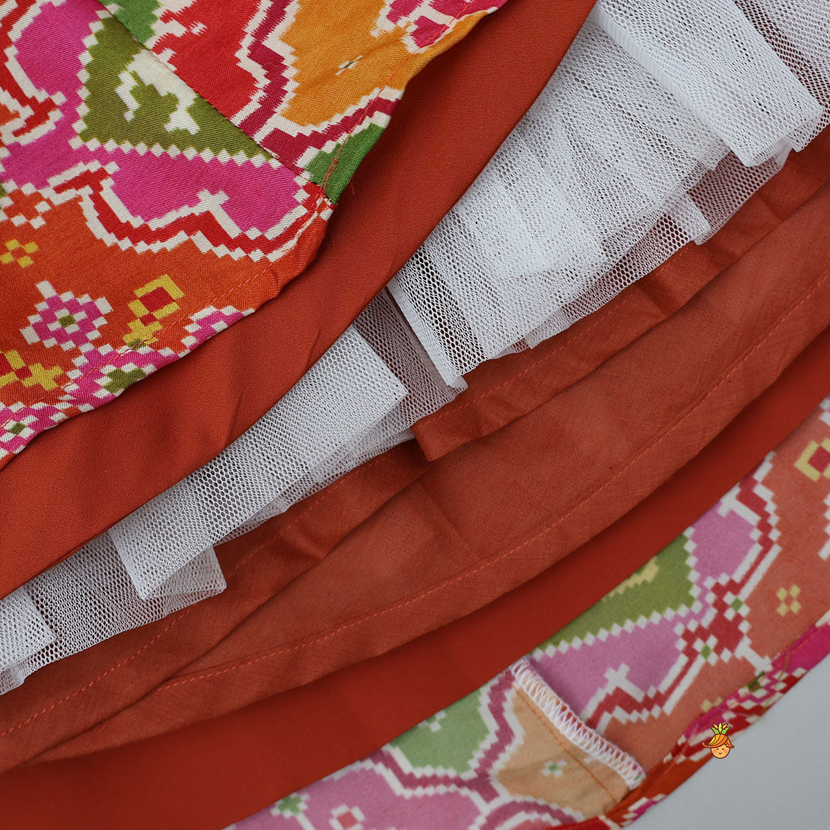 Pre Order: Halter Neck Heavily Embroidered Top And Lehenga With Dupatta And Potli Bag
