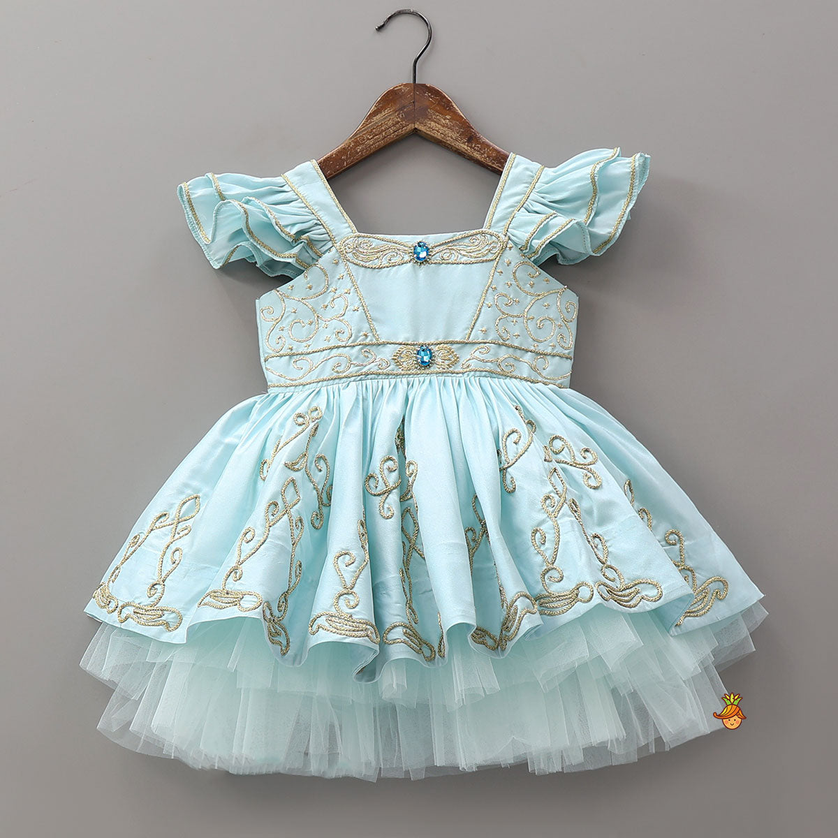 Gracefully Embroidered Dress